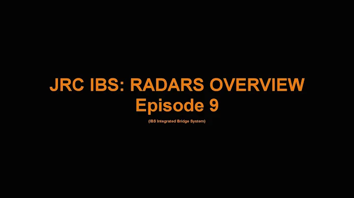 9.  Radars  (JRC JAN-9201 ECDIS)