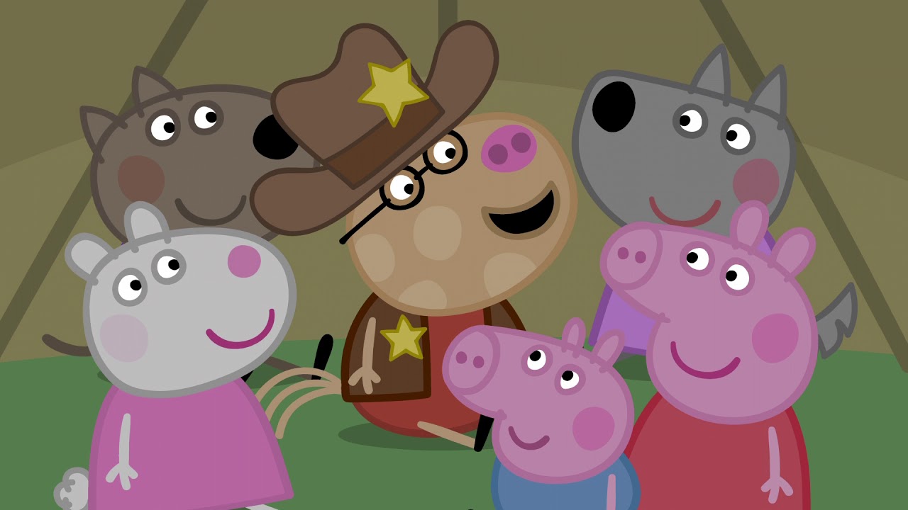 Свинка Пеппа Сезон 5 Серия 11 Ковбой Педро Peppa Pig - YouTube