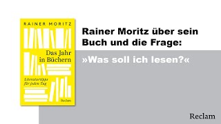Rainer Moritz Das Jahr In Büchern