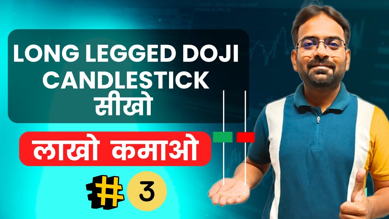 Long Legged Doji candlestick Pattern Hindi | Suresh Makwana