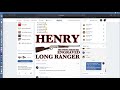 HENRY LONG RANGER WILDLIFE 308WIN LEVER ACTION | ENGRAVED 308 Win 9-22-20