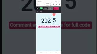 2025 end 2026 start animation using html css js#codewithme #codingforbeginners#yearchallenge#2026