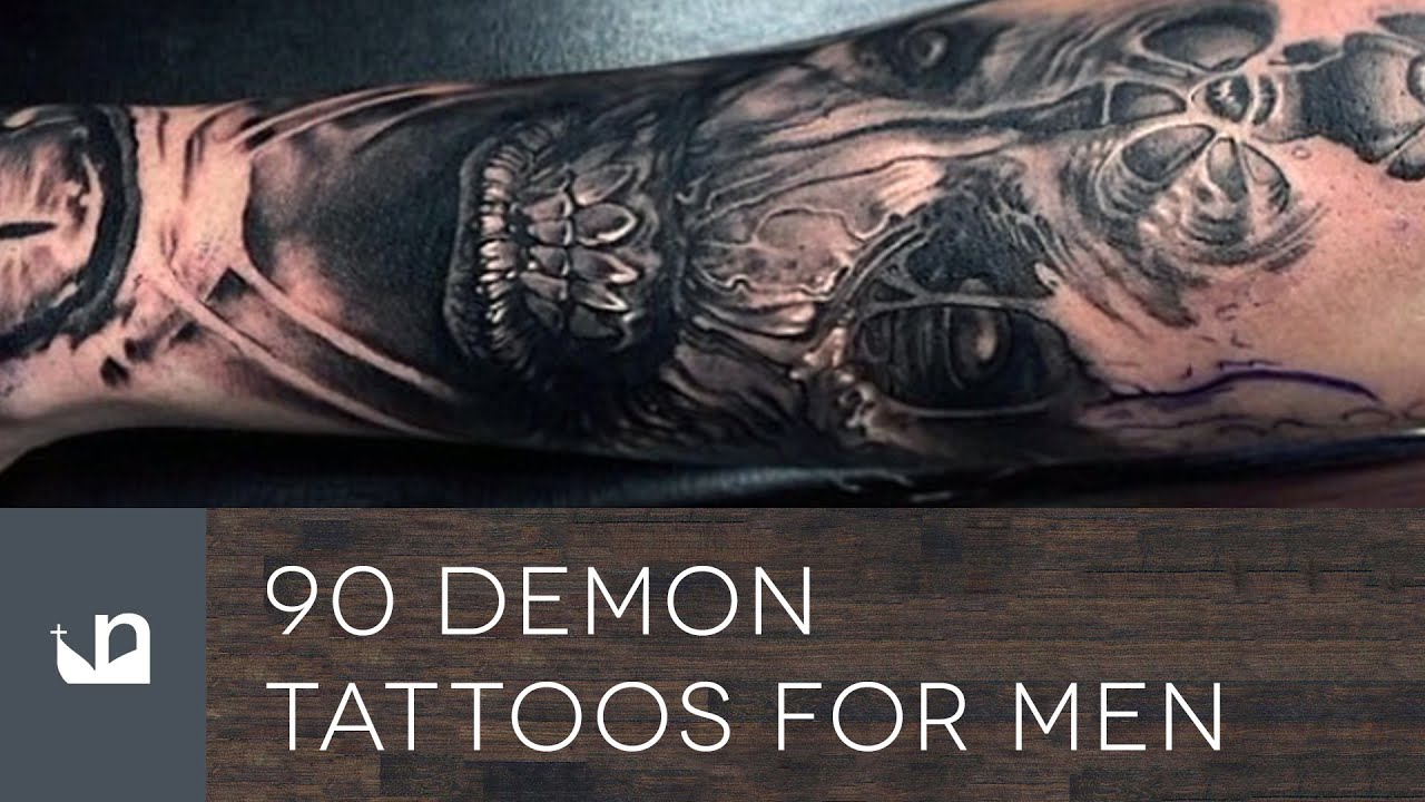 90 demon tattoos for men youtube 90 demon tattoos for men youtube