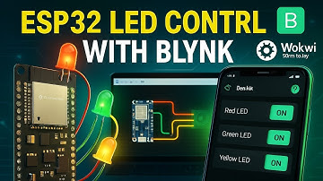 ESP32 Blynk IoT LED Control | Wokwi Simulator IoT Project Tutorial