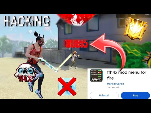 FFH4X Mod Menu Fire Hack FF APK for Android Download