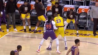 LeBron James is trolling with Jae Crowder - Lakers vs Suns Game 2