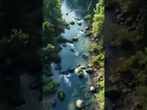 Natural Wonders: Following a Hidden River in the Middle of the Wild Forest!