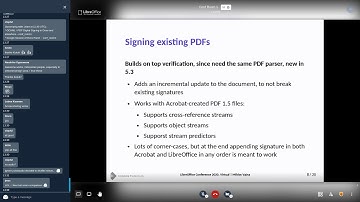 openSUSE + LibreOffice Conference 2020: OOXML / PDF Digital Signing in Draw and elsewhere