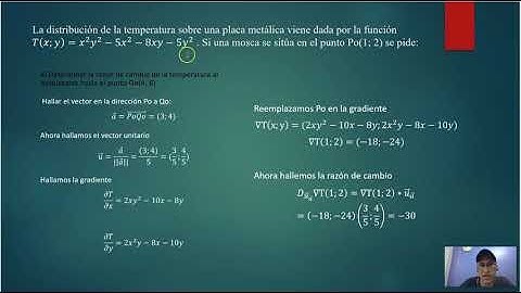 Aplicaciones del gradiente en la Ingenieria
