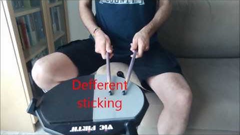 Great Paradiddle exersice with "moving" accent