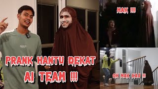 PRANK HANTU DI BULAN RAMADHAN !!! MIMIE TAKUT SAMPAI BERLARI….