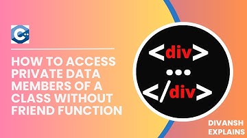 How to access private Data members without the help of friend function || with pointer in c++