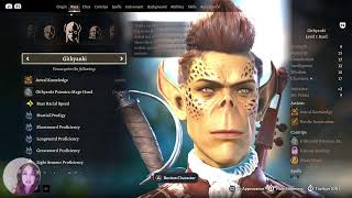 Baldurs Gate 3 PS5 Live Character Creator Exploration