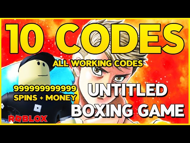 Códigos do jogo Roblox Untitled Boxing (outubro de 2023
