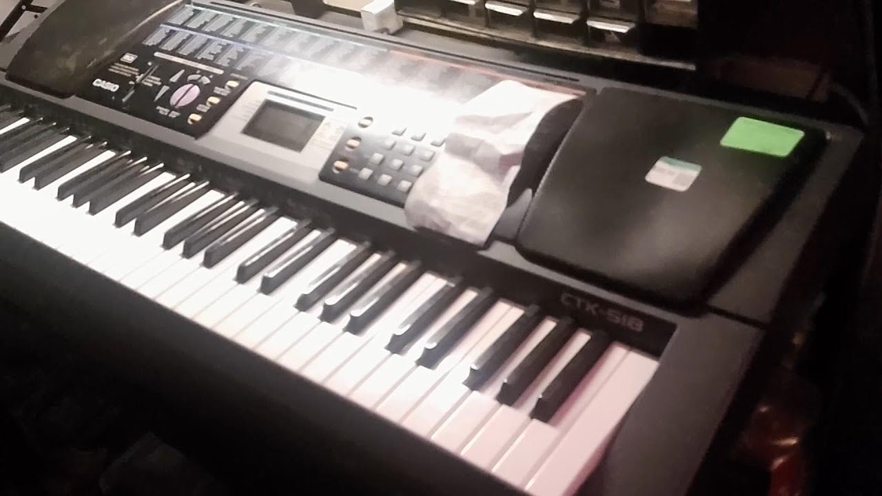 Thrift store gadget test and fix Casio Keyboard
