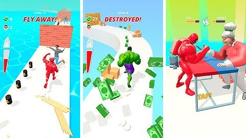 💪 MUSCLE RUSH 💪 All Levels Gameplay Walkthrough (Best Android ios)