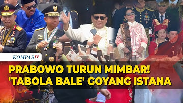 [FULL] Istana Bergoyang! Prabowo Sampai Turun Mimbar Joget 