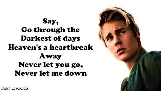 Justin Bieber ft. Dj Snake - Let Me Love You (lyrics)