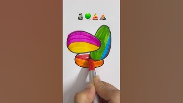 Mixing art || satisfying #art #shortvideo #shorts #drawing #mixingart