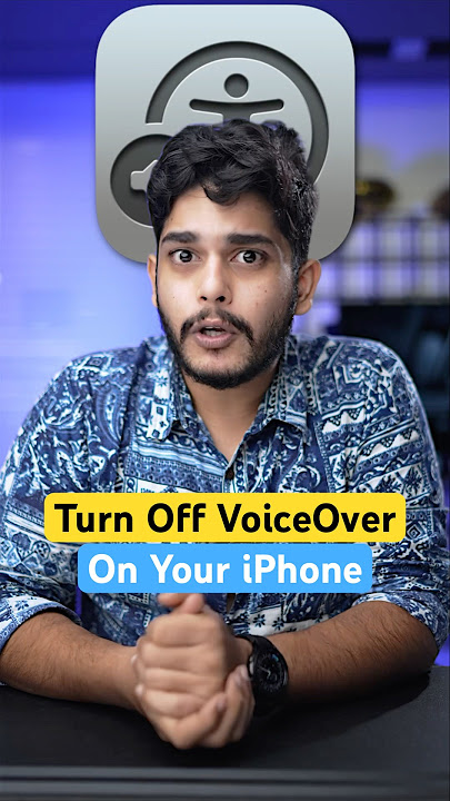 Turn Off Voice Over Mode on iPhone #iphone #ios #apple