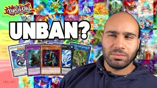 Could We UNBAN These Monsters In Yu-Gi-Oh!?