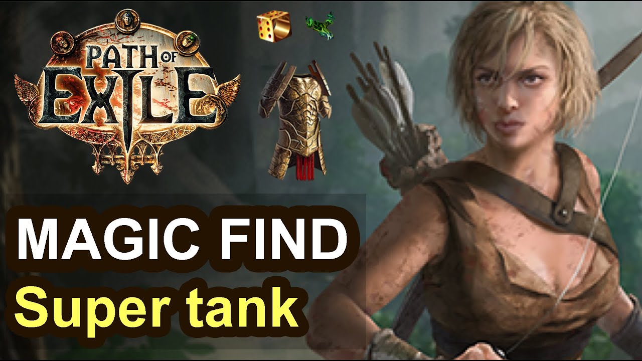 [PoE 3.21] Magic Find - Super Tank Pathfinder Devouring totem, Easy farm and does not die.
