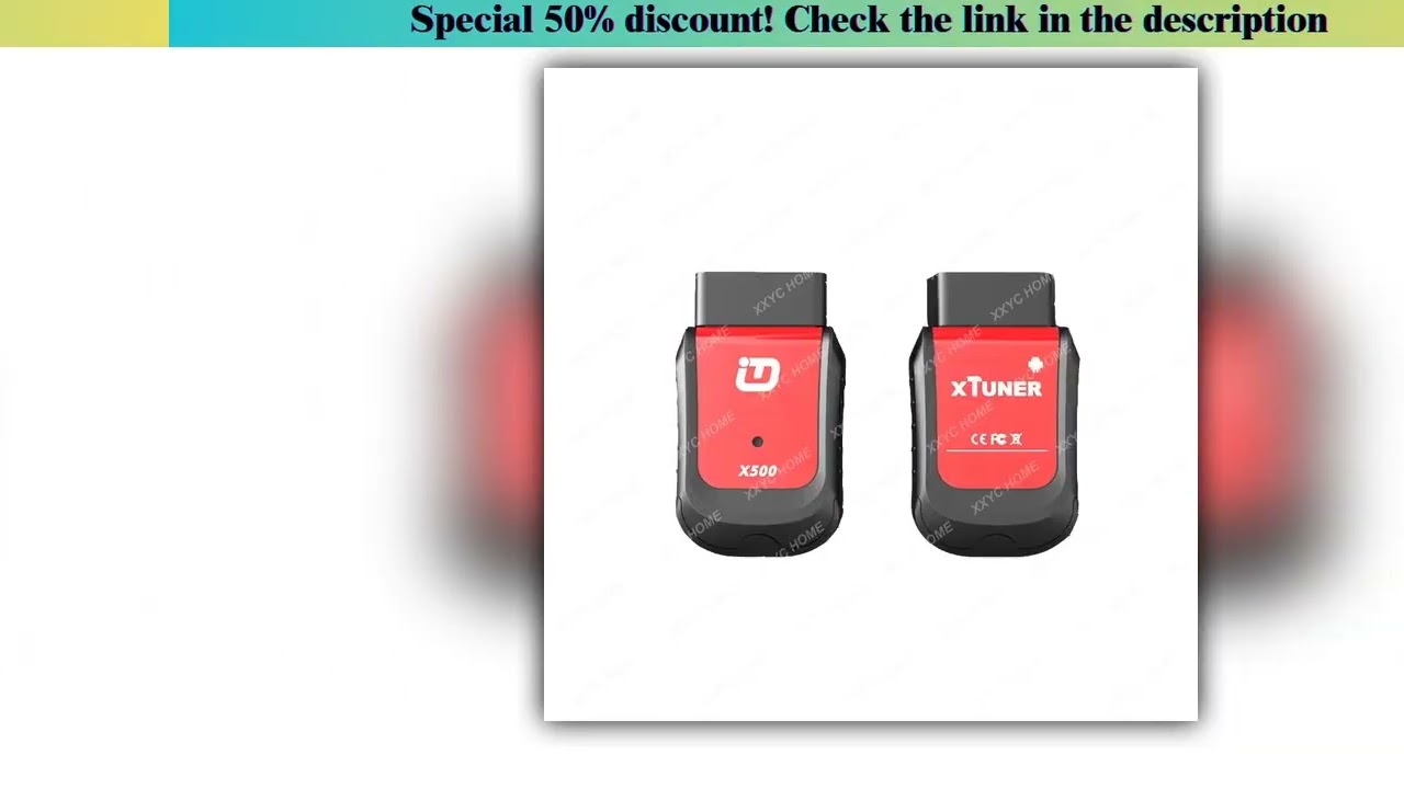 Review Xtuner X500 Professional OBD 2 Scanner ABS EPB TPMS DPF Oil IMMO Reset OBD2 Diagnostic Auto•