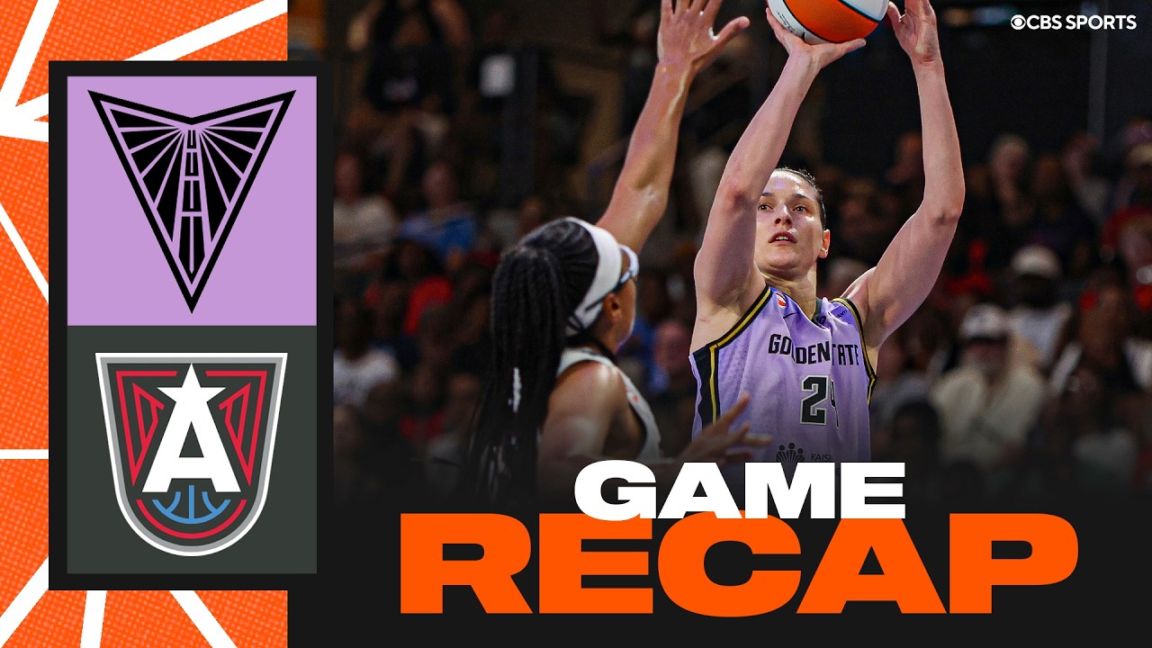 Valkyries survive wild finish against Dream, complete 3-0 season sweep vs ATL | WNBA Recap