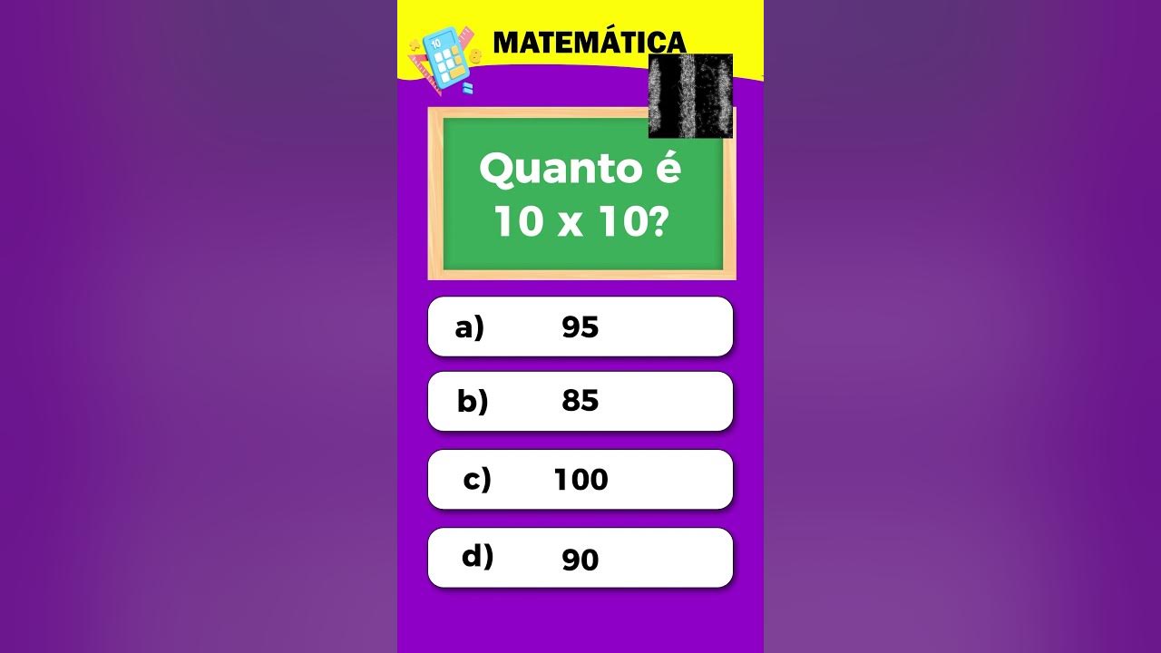Acertou todas ? #quiz #quizz #trivia #numeros #multiplicacao #matemati, Quiz