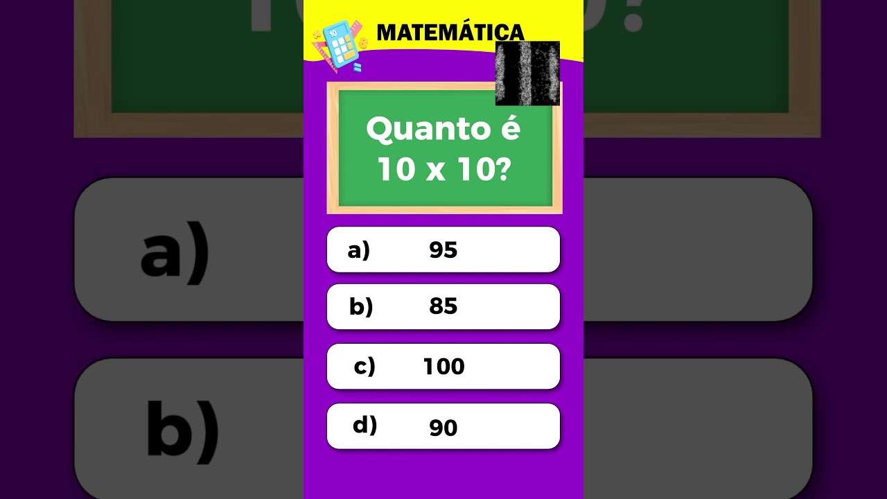 Quantas você ACERTOU? #quiz #quizz #numeros #multiplicacao #matematic