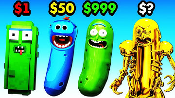 $1 vs $1,000,000 PICKLE RICK (VR)