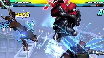 Umvc3 doom midscreen crossup snap incoming concepts ft. Ammy