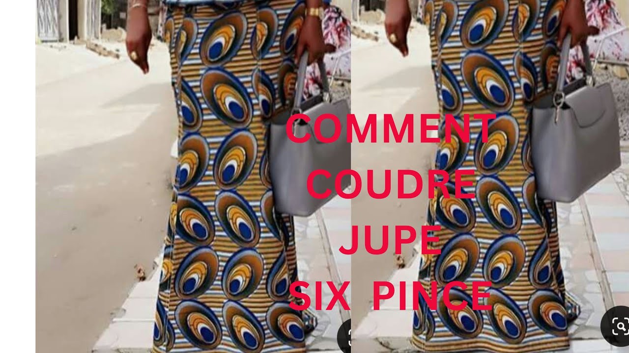comment coudre jupe 7 pince sens couper la plagne ,tres facile #couture ##jupepagne #sewingfashion
