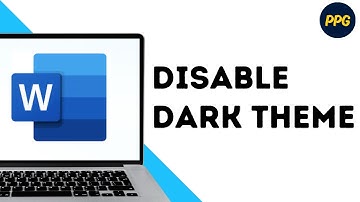 How to enable or disable dark mode on Microsoft word ?