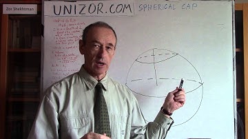 Unizor - Geometry3D - Spherical Caps