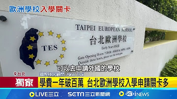 揭密怎入歐洲學校 外國護照.語言能力層層關卡 家長.學生都需"外國身分" 語言.面試成魔王關 │記者 蔡効儀 粘菀瑄│新聞一把抓20250821│三立新聞台