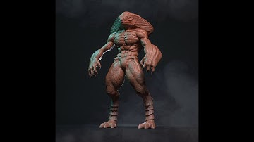 Character Sculpting in Mudbox (Creature)