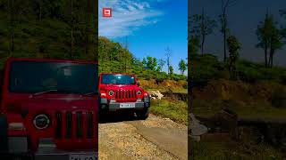 Girl Driving Mahindra Thar Modified
