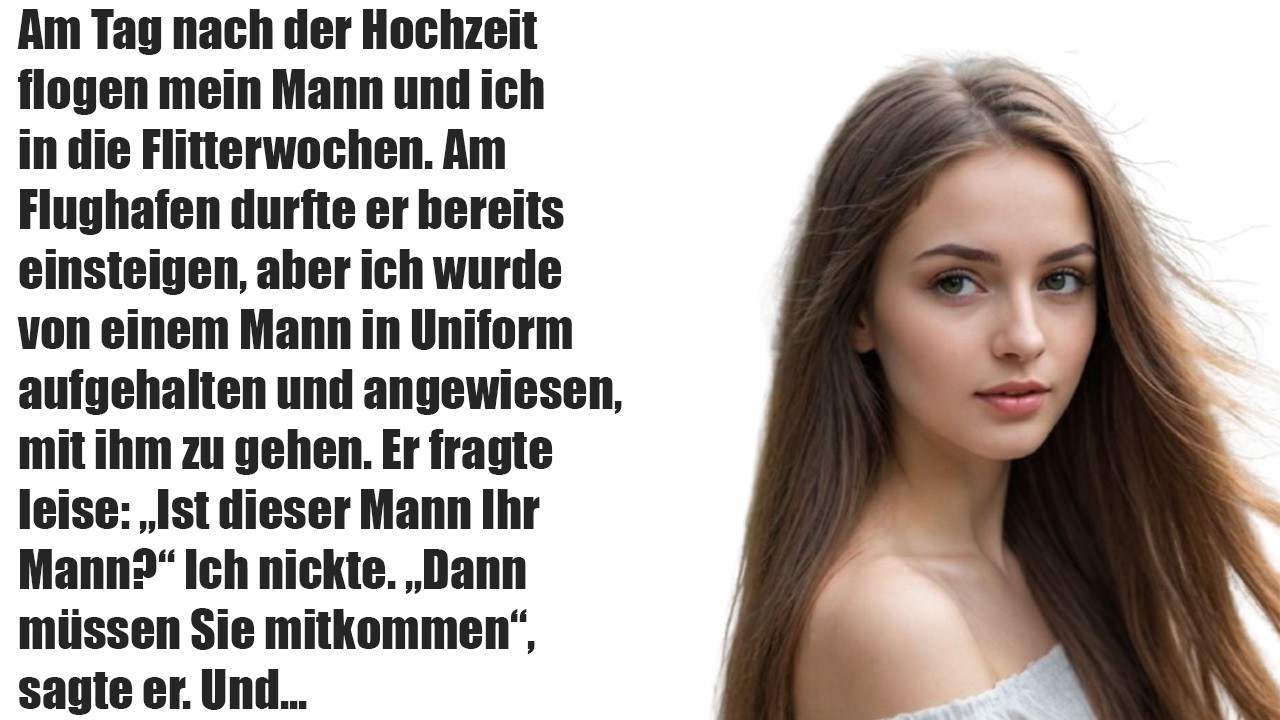 Am Tag nach unserer Hochzeit sollte alles perfekt sein… doch dann geschah DAS