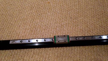 First look: Hiwin linear rail for 3d printer