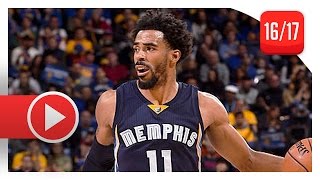 Mike Conley Full Highlights vs Warriors (2017.01.06) - 27 Pts, 12 Ast, BALLING!
