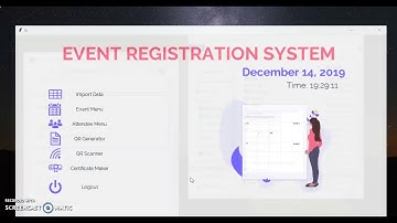 Event Registration Application (Python) Demonstration Part 1