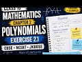 Class 10th Mathematics |Chapter 2 | Polynomials | Exercise 2.1 | JKBOSE NCERT CBSE