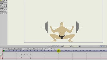 Anime Studio 10 - Pro - Bounce, Elastic and Stagger Interpolation - Tutorial