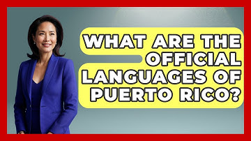 What Are The Official Languages Of Puerto Rico? - Central America Uncovered
