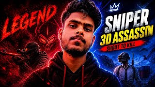 🔥 SNIPER 3D ASSASSIN – LEGEND MODE ON | ONE SHOT KILL GAMEPLAY 💀zaki Reacts yt