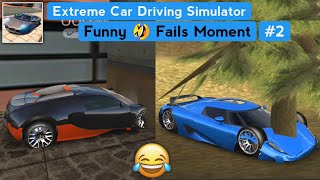 Extreme Car Driving Simulator Funny Fails Moments #2 screenshot 4