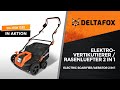 Deltafox elektro vertikutierer rasenlfter dgesa 1332