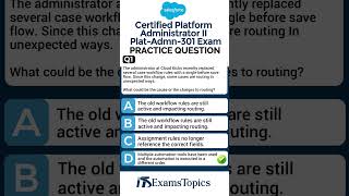 Salesforce Certified Platform Administrator II (Plat-Admn-301) Exam Questions