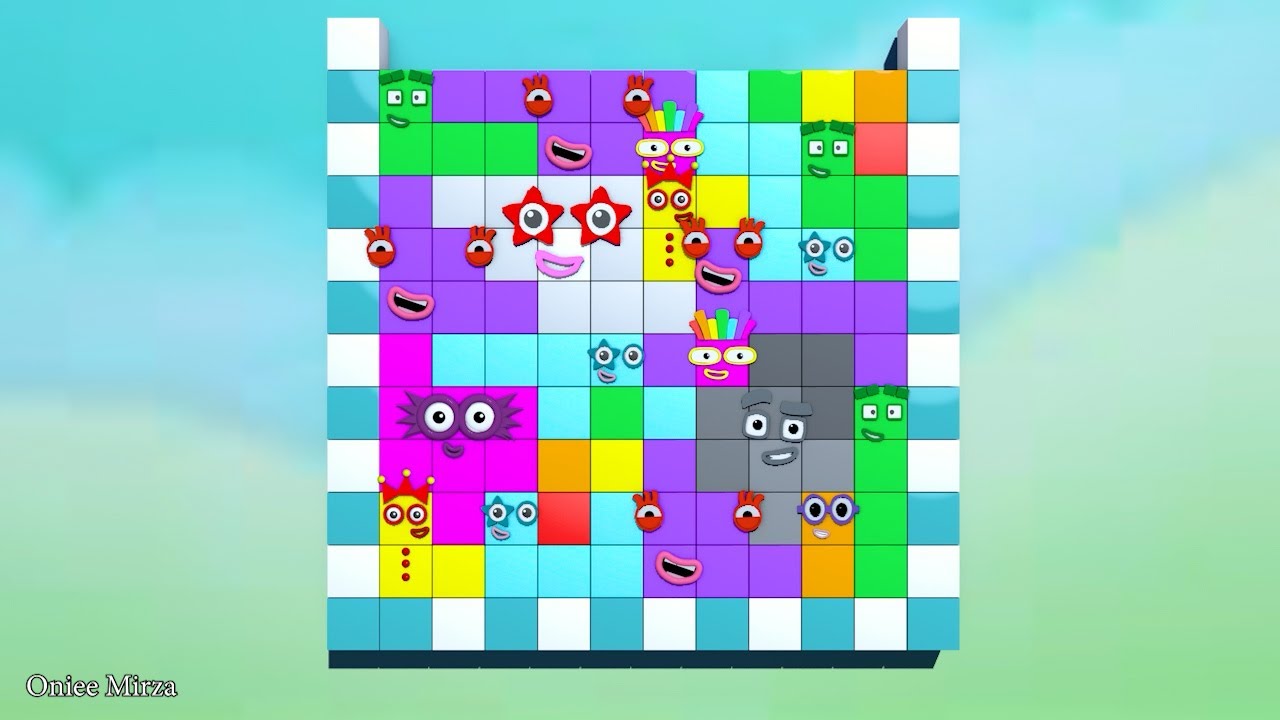 Numberblocks Puzzle 100 New Episode - YouTube